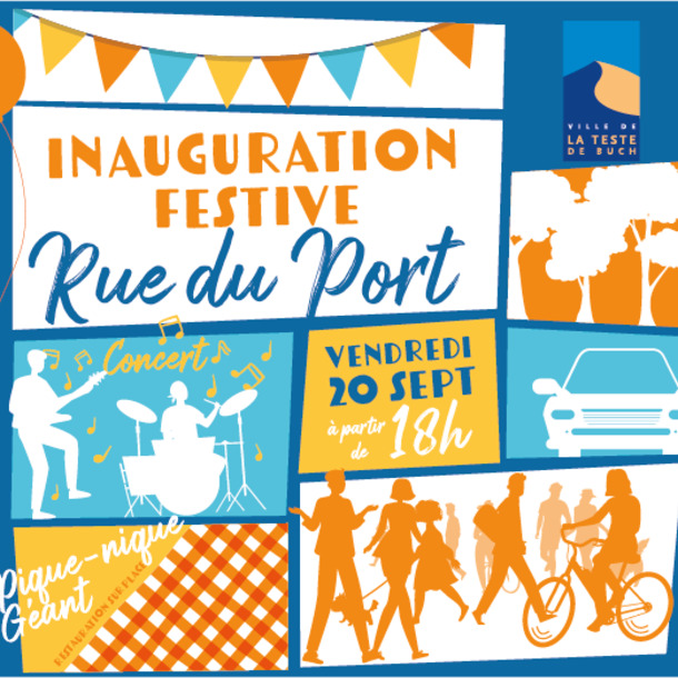 Inauguration de la rue du Port